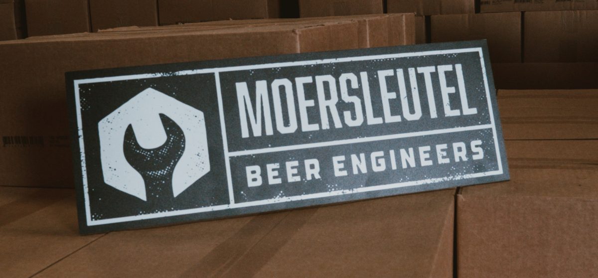 Image of Logo plate with Moersleutel design