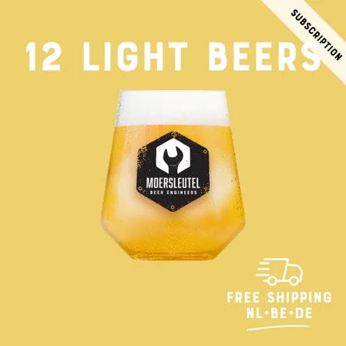 Product image for Moersleutel IPA Subscription – 12 Fresh Light Beers