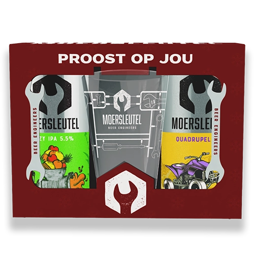 Image of Moersleutel Giftpack Small Red Rood, a Winter Gift Box Small