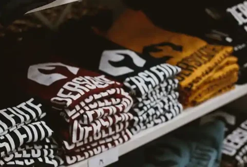 Image of the inside of our webshop warehouse